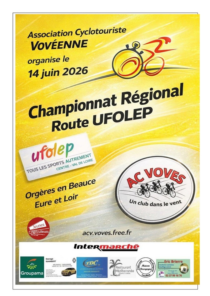 Championnat Régional sur route 2026